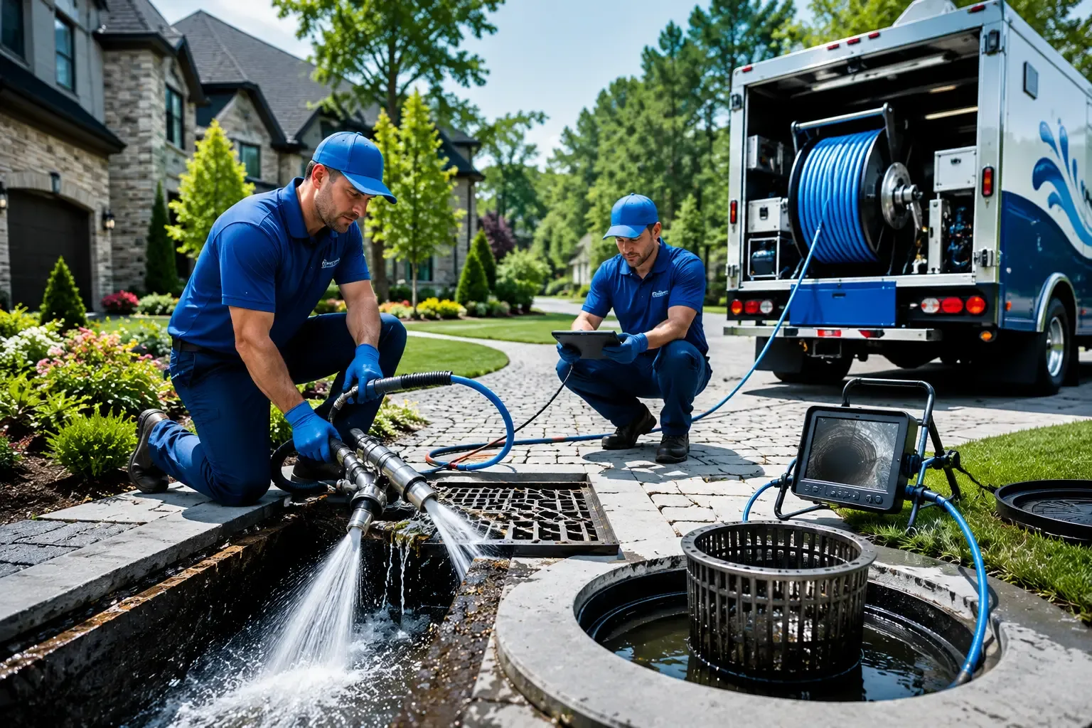 Local outdoor drain cleaning professionals in Channahon, IL