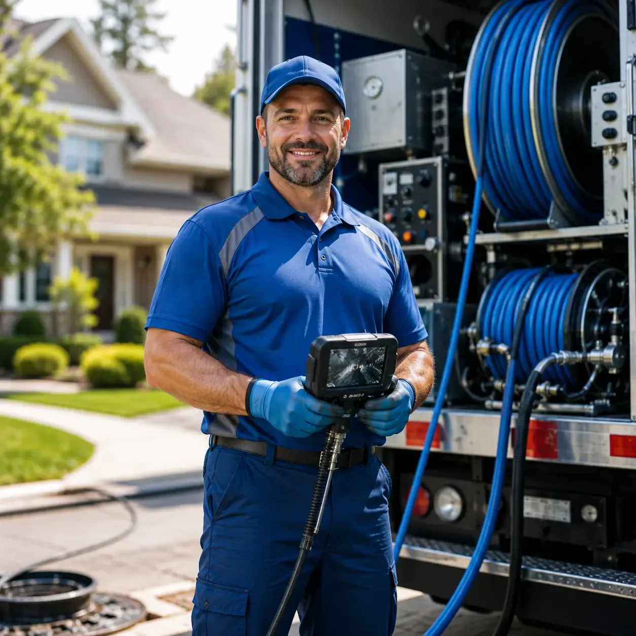 Local outdoor drain cleaning specialists in Channahon, IL